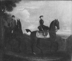 Princess Amelia on Horseback by Attributed to the circle of James Seymour