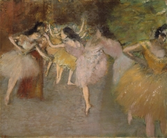 Rehearsal Before the Ballet by Edgar Degas