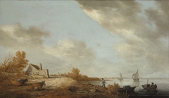 Riverbank by Aelbert Cuyp