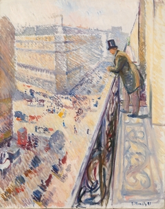 Rue Lafayette by Edvard Munch