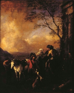 Rural Scene by Philips Wouwerman