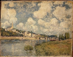 Saint Cloud by Alfred Sisley