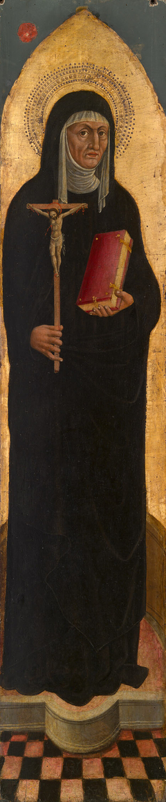 Saint Monica from an Augustinian altarpiece by Anonymous