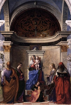 San Zaccaria Altarpiece by Giovanni Bellini