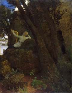 Sappho by Arnold Böcklin