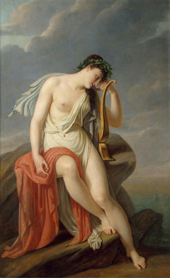 Sappho on the Leucadian Cliff by Pierre-Narcisse Guérin