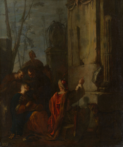 Sarmatians at the Tomb of Ovid by Johann Heinrich Schönfeld