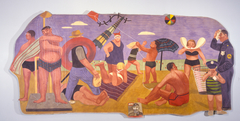 Scenes of American Life (Beach) by Gertrude Goodrich