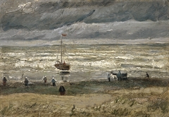 View of the Sea at Scheveningen by Vincent van Gogh