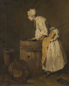 Scullery Maid by Jean-Baptiste-Siméon Chardin