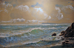 Seascape by Edmund Darch Lewis