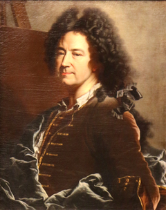 Self-portrait by Hyacinthe Rigaud