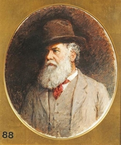 Self Portrait by Myles Birket Foster