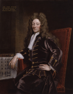 Sir Christopher Wren by Godfrey Kneller