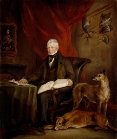 Sir Walter Scott, 1771 - 1832. Novelist and poet by Francis Grant