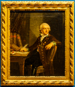 Sitzbildnis Engelbert Anton Maria Freiherr von Wrede zu Melschede by Johann Christoph Rincklake