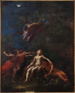 Sleep of Adam and Eve by Giacomo del Po