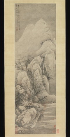 Snow Clearing: Landscape after Li Cheng by Wang Hui