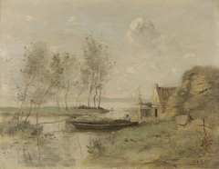 Souvenir of Palluel by Jean-Baptiste-Camille Corot