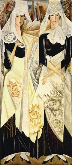 Spanish Dancers by Natalia Goncharova