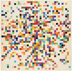 Spectrum Colors Arranged by Chance II by Ellsworth Kelly