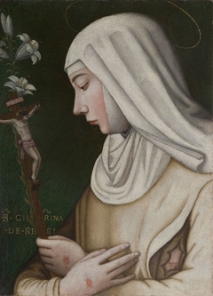 St Catherine with the Lily by Plautilla Nelli