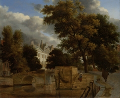 Stone Bridge by Jan van der Heyden