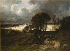 Storm: The Quarry at Montmartre by Georges Michel