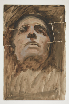 Study of a head by Edwin Austin Abbey