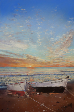 Sunrise at Las Negras by Margaret Merry