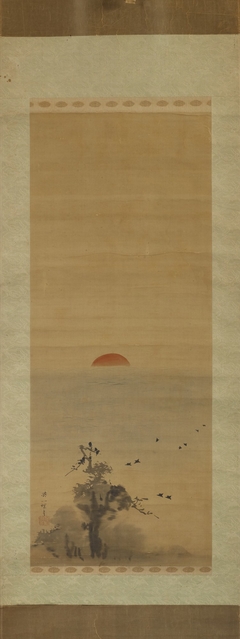 Sunrise by Hanabusa Itchō