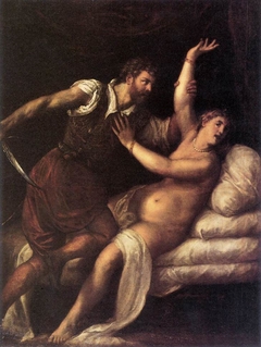 Tarquinius and Lucretia by Anonymous