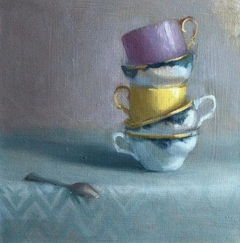 Tea Cups by Sophie M Cook