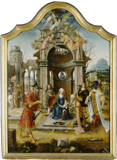 The Adoration of the Magi by Master of the Von Groote Adoration