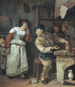 The Alchemist by Jan Steen