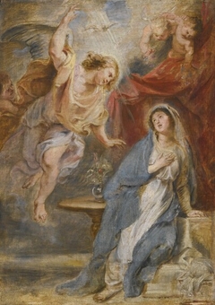 The Annunciation of the Virgin (sketch) by Peter Paul Rubens