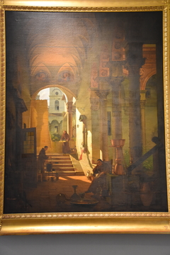 The apothecary of a cloister by Giovanni Migliara