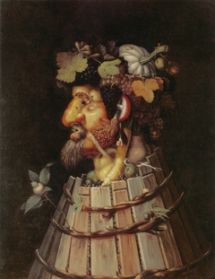 The Autumn by Giuseppe Arcimboldo