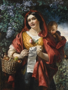 The Ballad Seller by Daniel Maclise