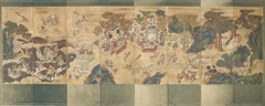 The Banquet of Seowangmo (Xiwangmu), Queen Mother of the West by Anonymous