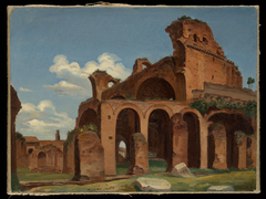 The Basilica of Constantine, Rome by Michael Neher