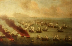 The Battle of the Texel, 11-21 August 1673 by Willem van de Velde the Elder