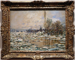 The Break-Up of the Ice by Claude Monet