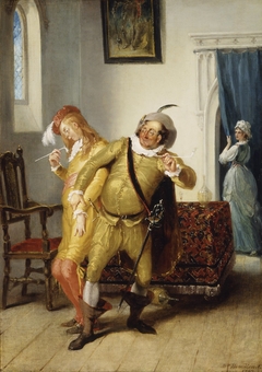 The carousing of Sir Toby Belch and Sir Anthony Aguecheek by William Hamilton