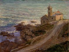 The Church of Sant'Ampelio in Bordighera (Italy) by Georges Buysse