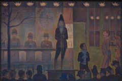 The Circus Parade by Georges Seurat