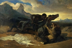 The Combat by Alfred de Dreux