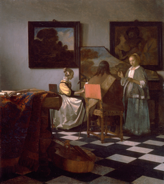 The Concert by Johannes Vermeer