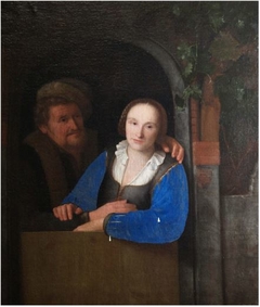 The ill-matched couple by Joannes de Cordua