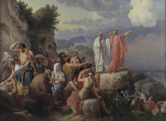 The Israelites Resting after the Crossing of the Red Sea by Christoffer Wilhelm Eckersberg